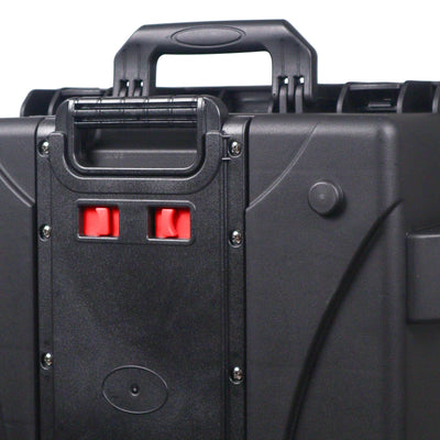 ProX UltronX LARGE Water Resistant ABS Molded Portable Storage Case for Audio Camera Tactical includes cut pluck foam - 29x19x9 in.