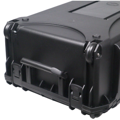 ProX UltronX LARGE Water Resistant ABS Molded Portable Storage Case for Audio Camera Tactical includes cut pluck foam - 29x19x9 in.