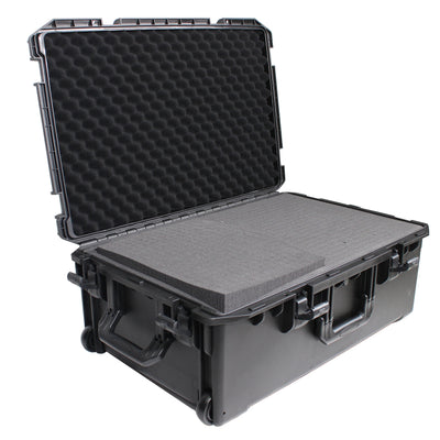 ProX UltronX LARGE Water Resistant ABS Molded Portable Storage Case for Audio Camera Tactical includes cut pluck foam - 29x19x9 in.