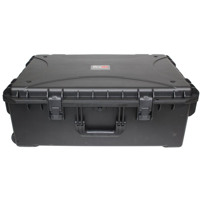 ProX UltronX LARGE Water Resistant ABS Molded Portable Storage Case for Audio Camera Tactical includes cut pluck foam - 29x19x9 in.