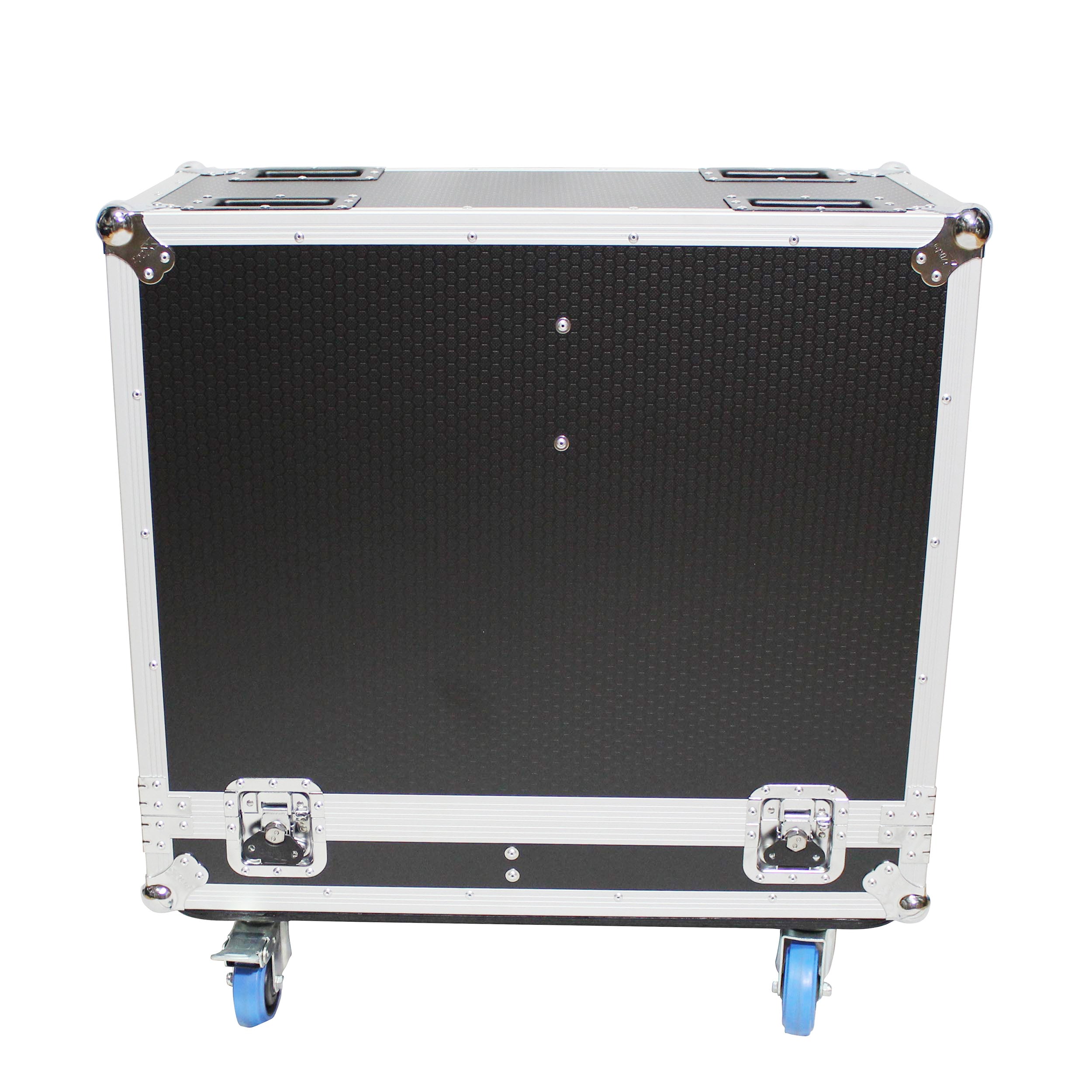 ProX Dual ATA Style Speaker Flight Case for QSC KW122 Speakers Holds 2