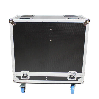 ProX Dual ATA Style Speaker Flight Case for QSC KW122 Speakers Holds 2