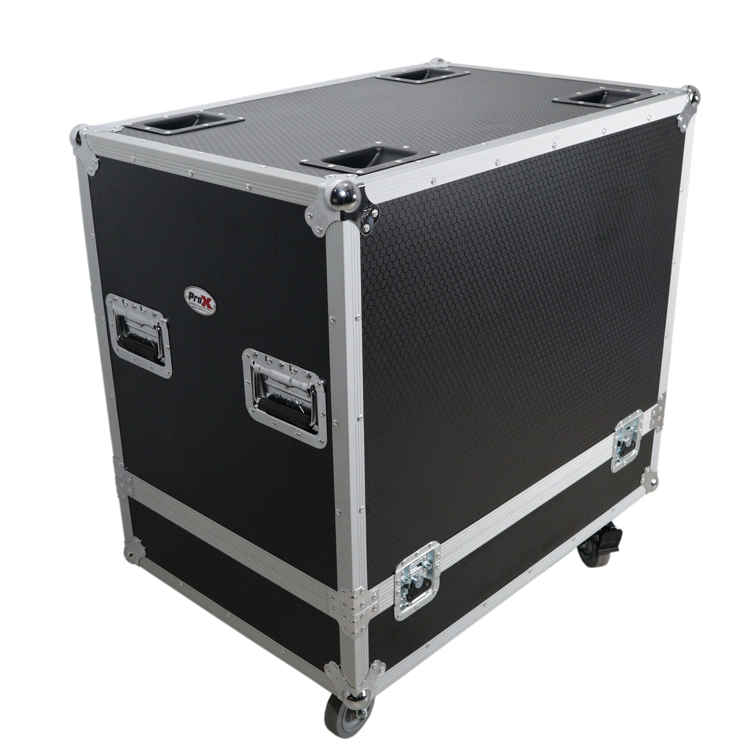 ProX Universal ATA Single Speaker Flight Case fits most sized speakers 27x30x18 in.