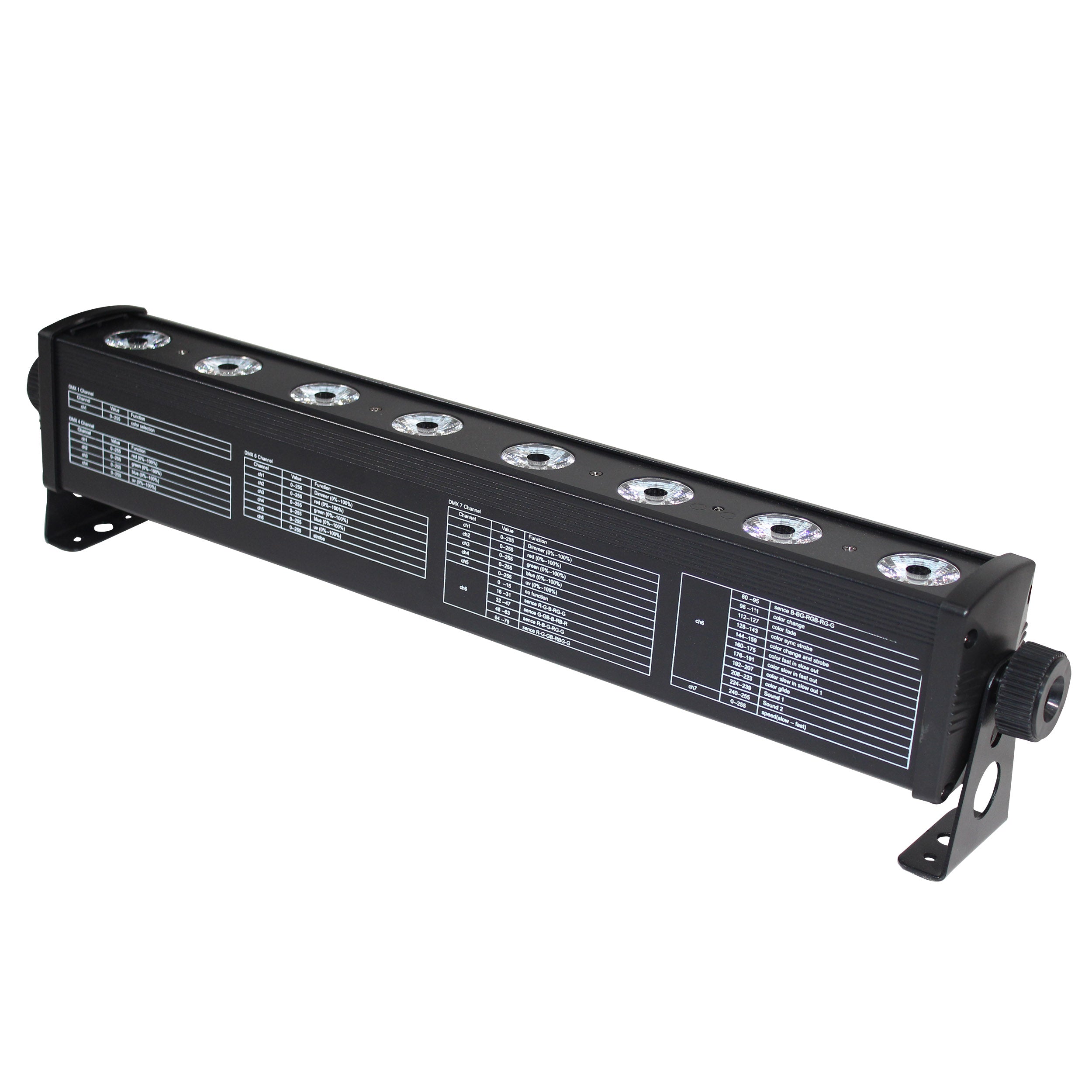 ProX EVO RGB-UV Bar 8 32W High Power RGB-UV LED Wash Light
