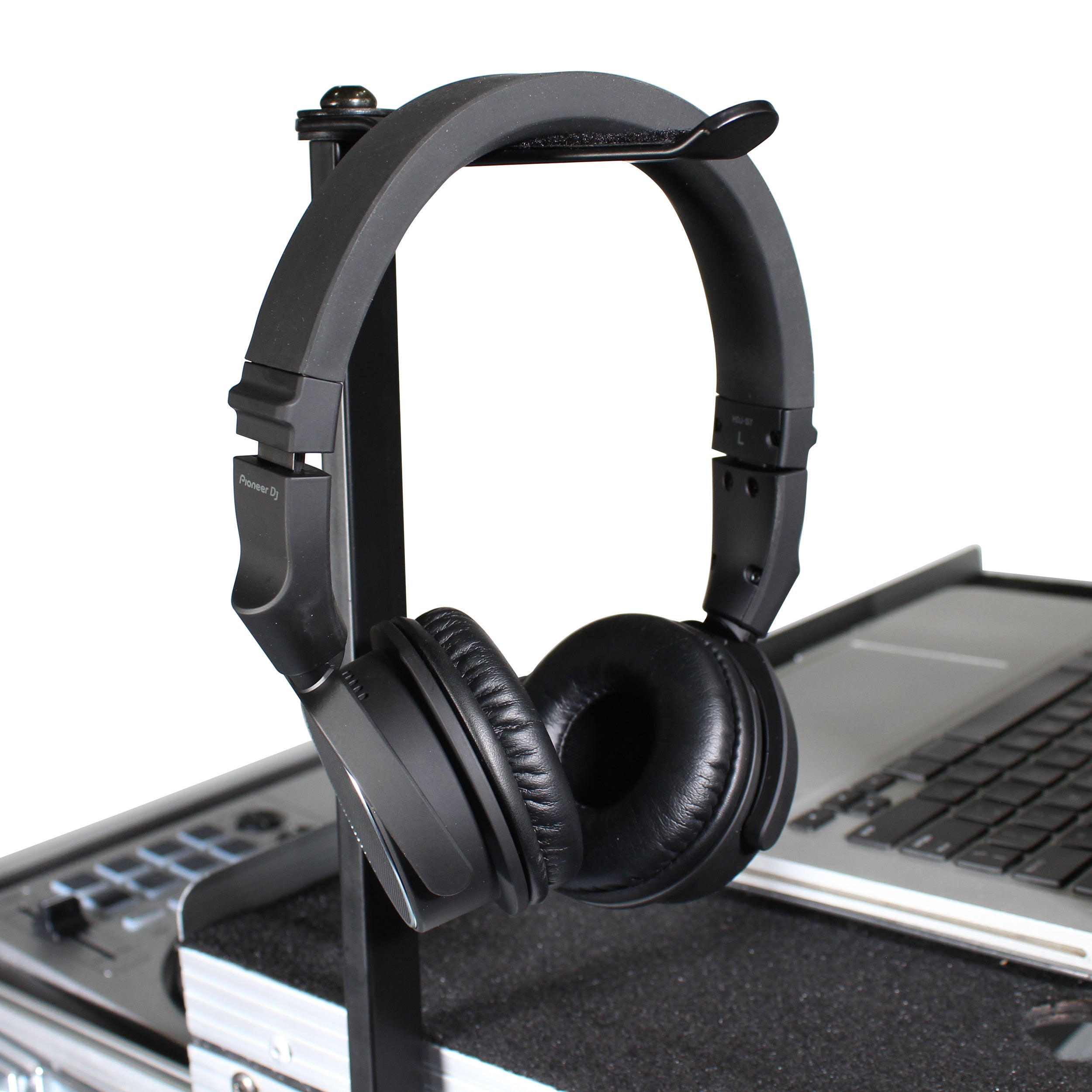 ProX Headphone Pole Stand For Cases 12" Shaft with Rotating Hook