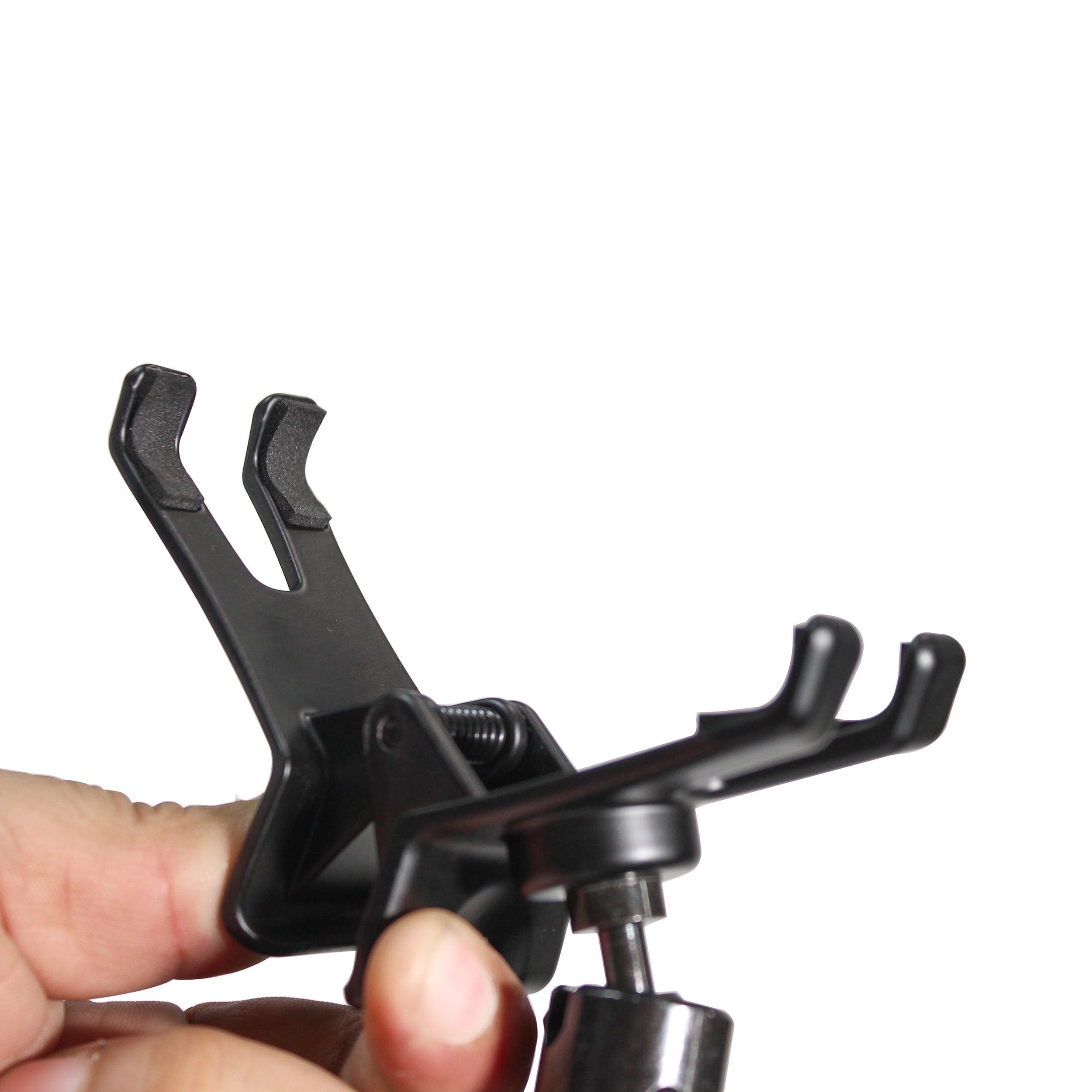 ProX Mobi Buddy Hands Free Tablet Mobile Device Clip Kit DJ Cellphone holder Selfie Stick Table Stand Tripod Clamp and Case