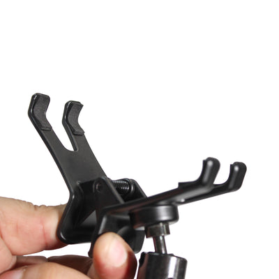 ProX Mobi Buddy Hands Free Tablet Mobile Device Clip Kit DJ Cellphone holder Selfie Stick Table Stand Tripod Clamp and Case