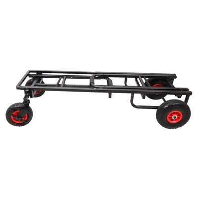 ProX ProX X-ROLLNRUN Folding Mani-Cart Rolling Utility Dolly Height Adjustable Rolling Hand Truck