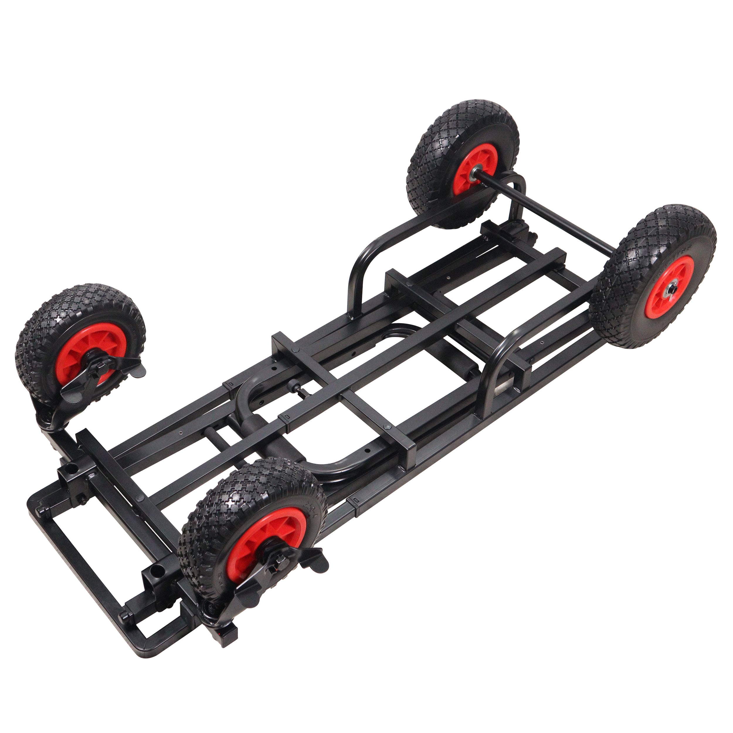 ProX ProX X-ROLLNRUN Folding Mani-Cart Rolling Utility Dolly Height Adjustable Rolling Hand Truck