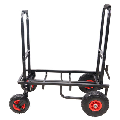ProX ProX X-ROLLNRUN Folding Mani-Cart Rolling Utility Dolly Height Adjustable Rolling Hand Truck