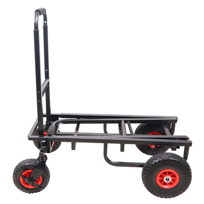 ProX ProX X-ROLLNRUN Folding Mani-Cart Rolling Utility Dolly Height Adjustable Rolling Hand Truck