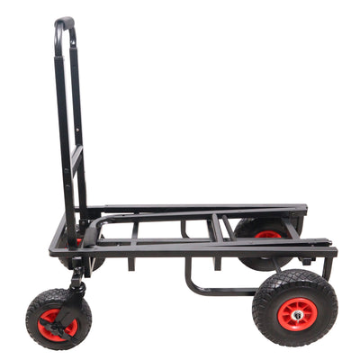 ProX ProX X-ROLLNRUN Folding Mani-Cart Rolling Utility Dolly Height Adjustable Rolling Hand Truck