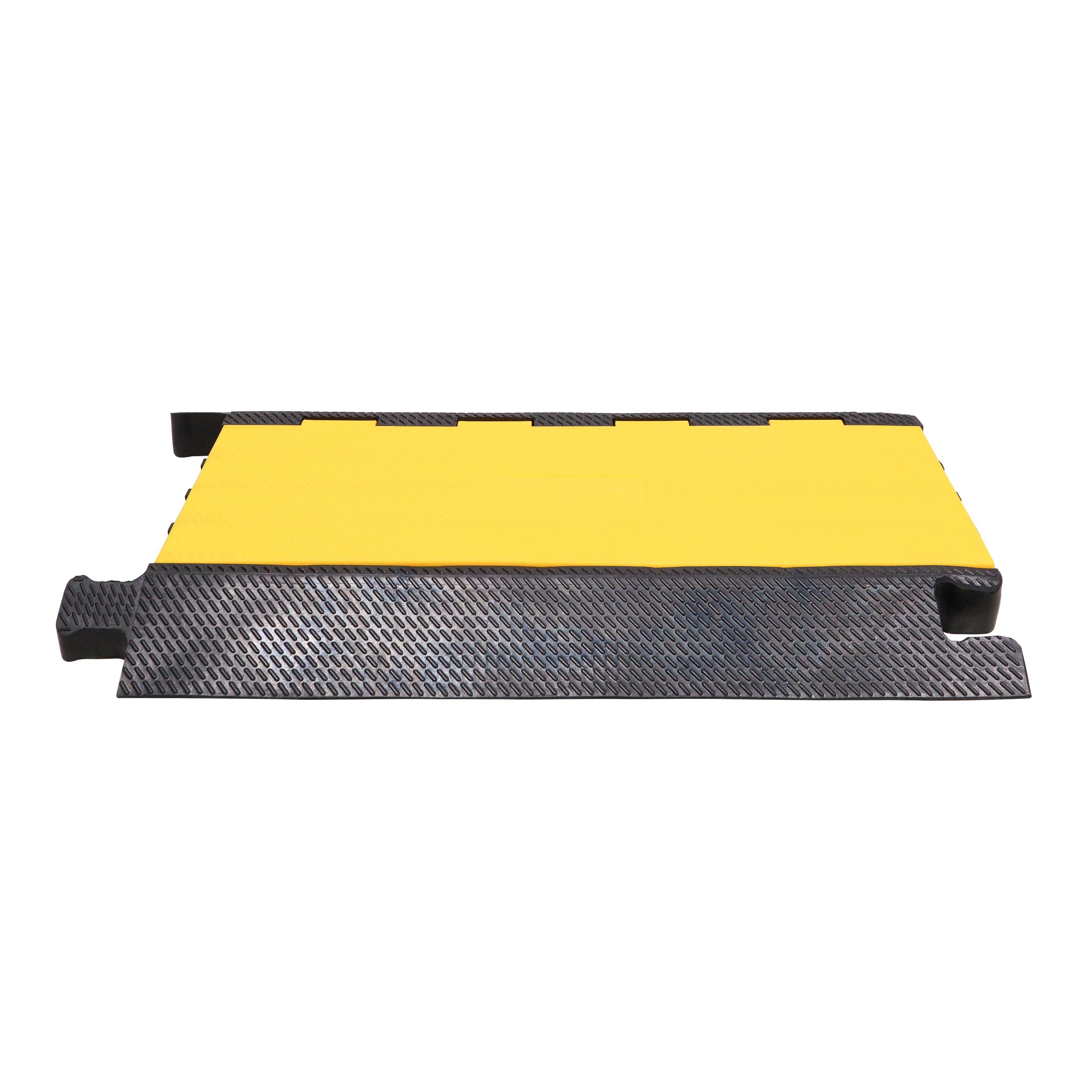 ProX 4-Channel Rubber Cable Protector Ramp Speed Bump Cover Indoor Outdoor – Supports up to 60 Tons