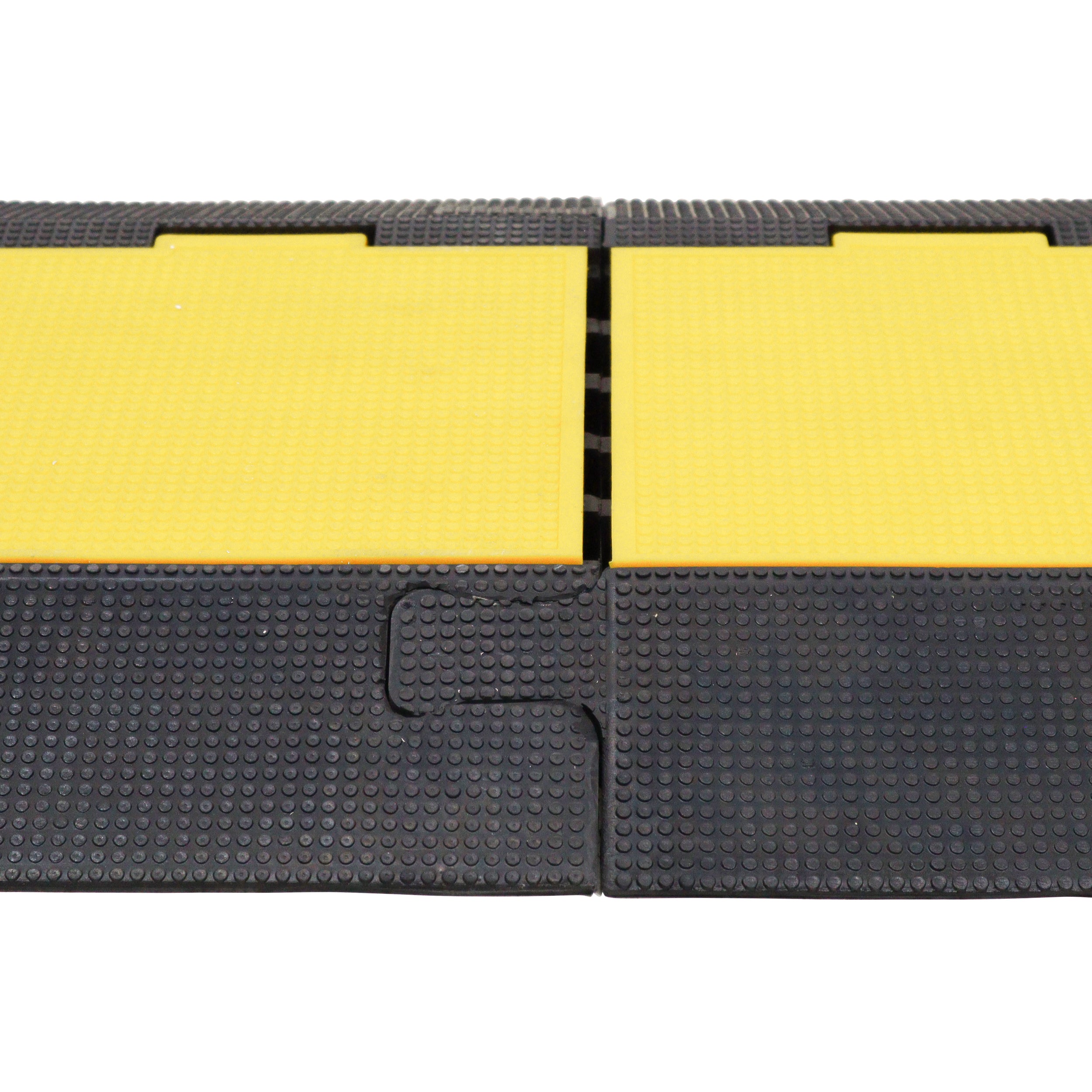 ProX 5-Channel Rubber Cable Protector Ramp Speed Bump Cover Indoor Outdoor – Supports up to 60 Tons