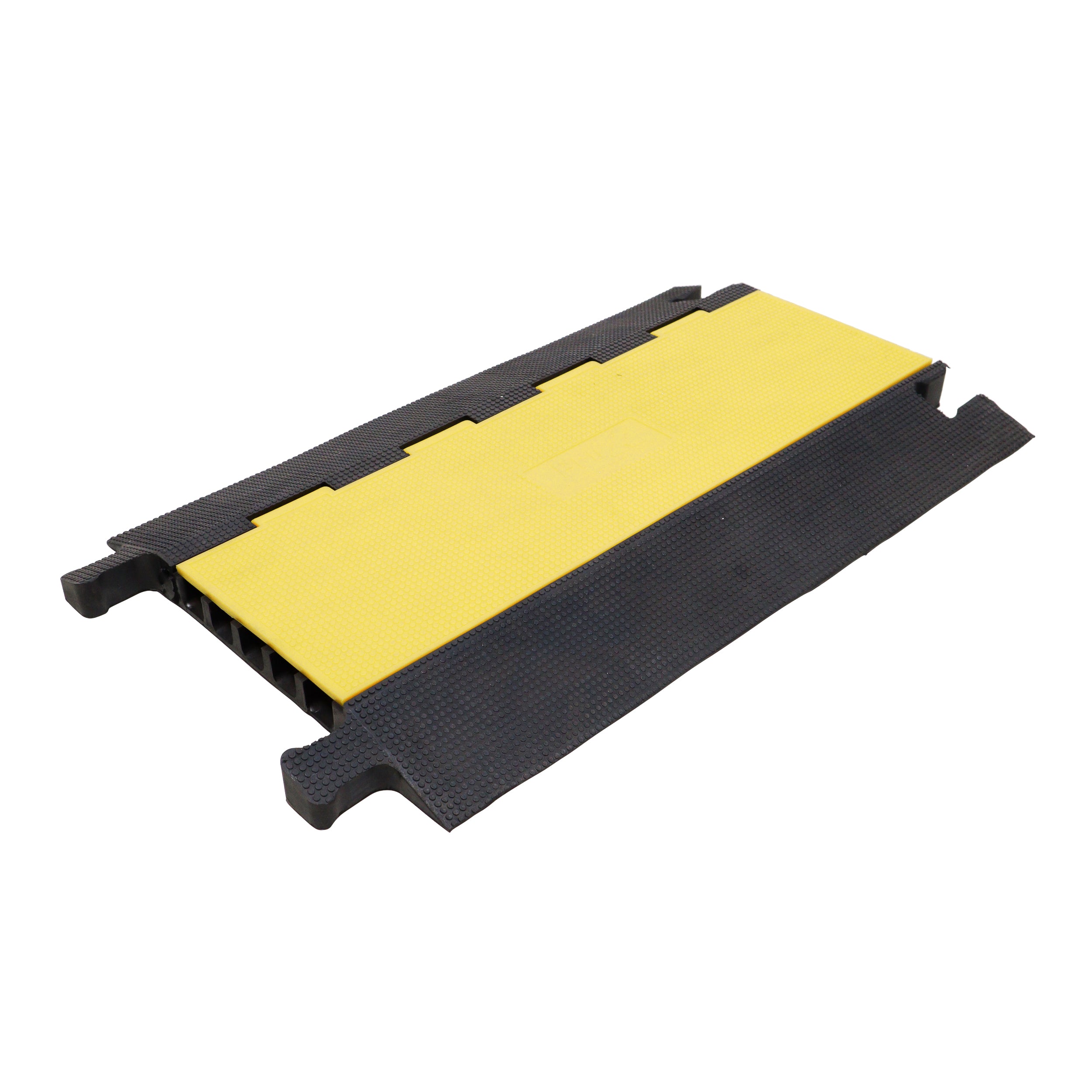 ProX 5-Channel Rubber Cable Protector Ramp Speed Bump Cover Indoor Outdoor – Supports up to 60 Tons
