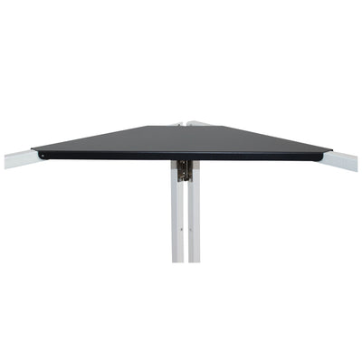 ProX Universal Set of Corner Shelves for DJ Facades Black Finish