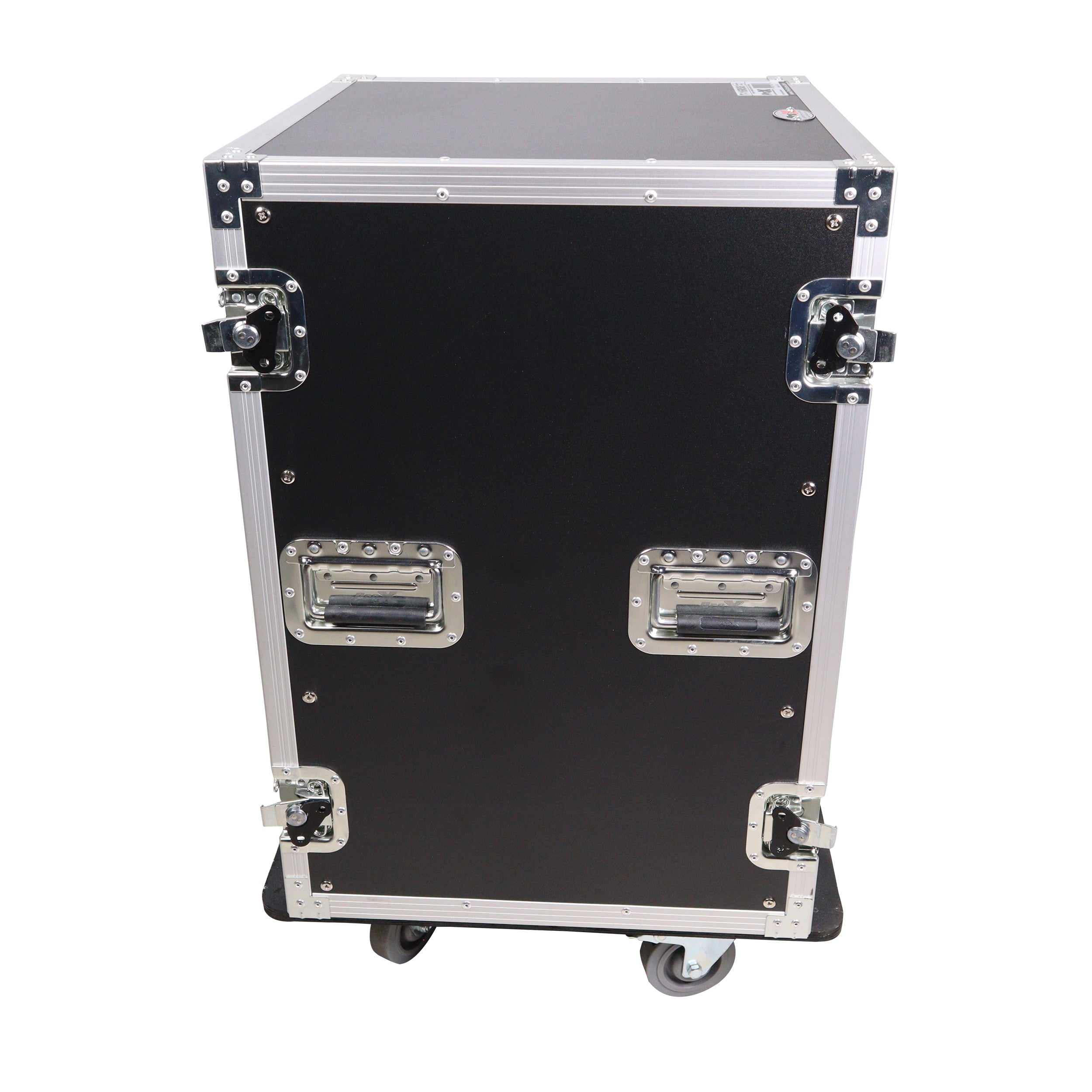 ProX 14U Vertical Amp Rack Mount Flight Case with Caster Wheels
