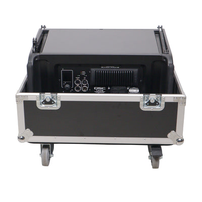 ProX Universal ATA Speaker Flight Case for 2xQSC KLA12 LA112 FBT HORIZON VHA 112SA, Mackie DRM12A and similar sizes 30x26x22 in