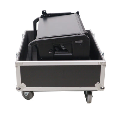 ProX Universal ATA Speaker Flight Case for 2xQSC KLA12 LA112 FBT HORIZON VHA 112SA, Mackie DRM12A and similar sizes 30x26x22 in