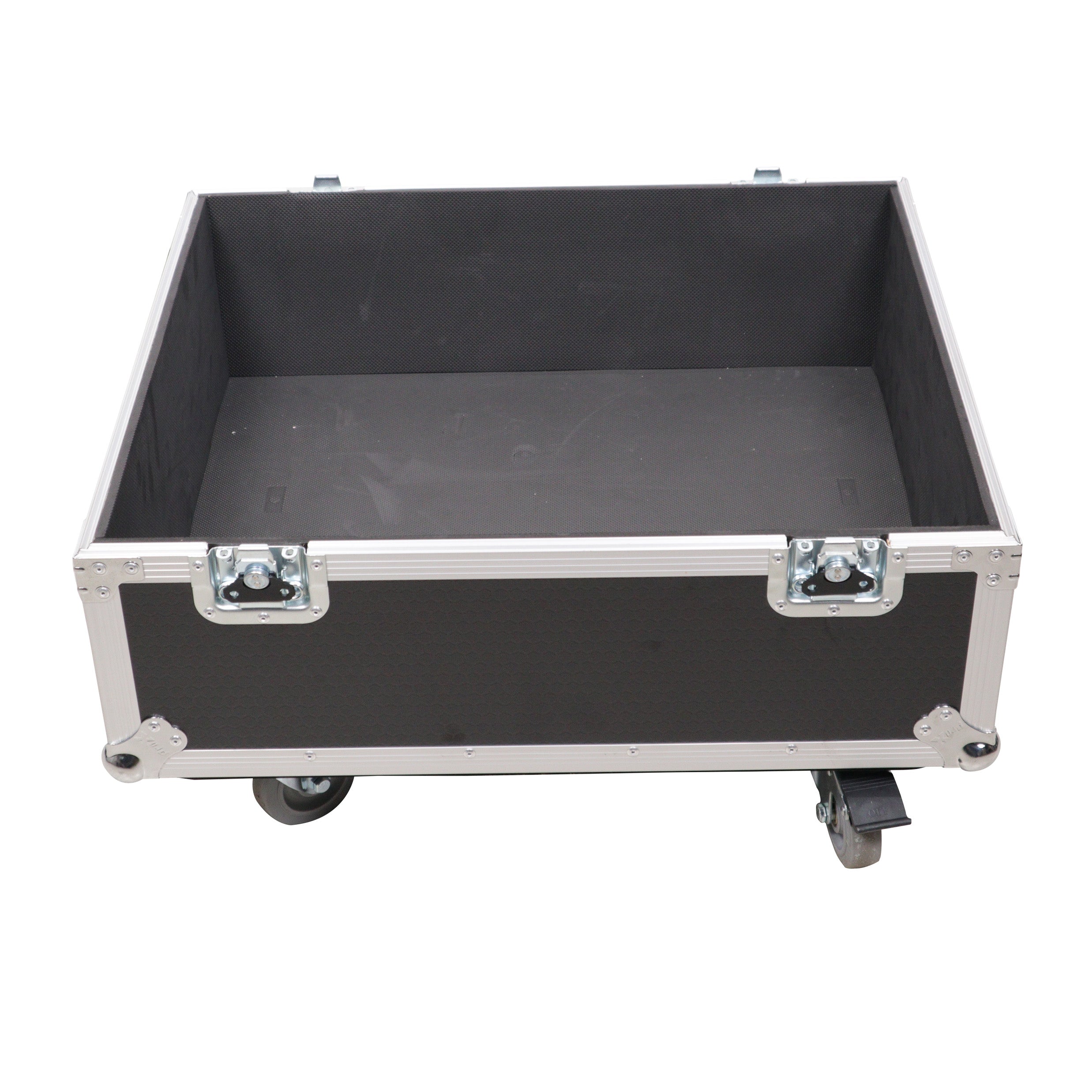 ProX Universal ATA Speaker Flight Case for 2xQSC KLA12 LA112 FBT HORIZON VHA 112SA, Mackie DRM12A and similar sizes 30x26x22 in