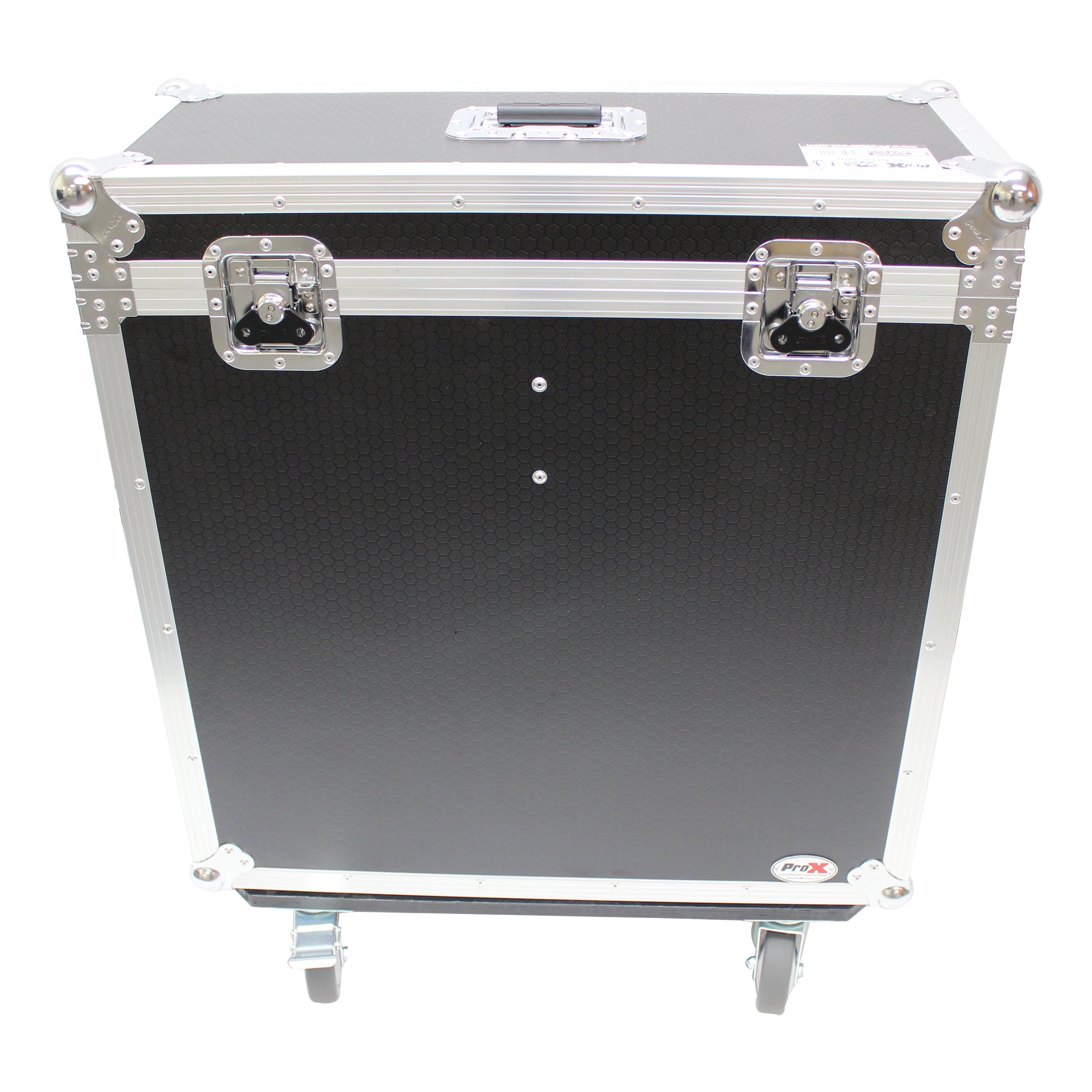 ProX ATA Digital Audio Mixer Flight Case for Allen & Heath SQ5&SQ5;+ Console with Doghouse compartment and Caster wheels