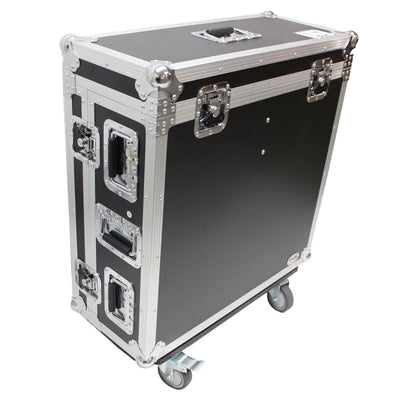 ProX ATA Digital Audio Mixer Flight Case for Allen & Heath SQ5&SQ5;+ Console with Doghouse compartment and Caster wheels