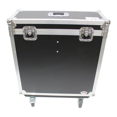 ProX ATA Digital Audio Mixer Flight Case for Allen & Heath SQ6 Console with Doghouse compartment and Caster wheels