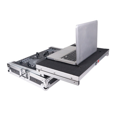 ProX ATA Flight Road Case For Pioneer DDJ-FLX4 DDJ-400 DDJ-SB3 DJ Controller with Laptop Shelf