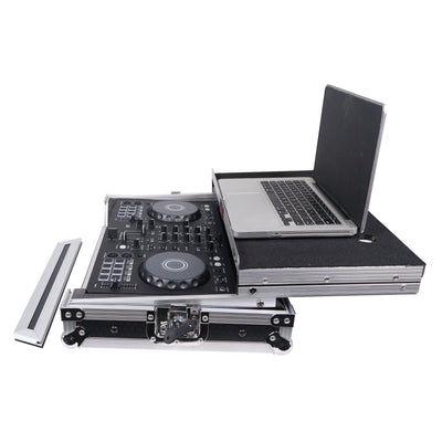 ProX ATA Flight Road Case For Pioneer DDJ-FLX4 DDJ-400 DDJ-SB3 DJ Controller with Laptop Shelf