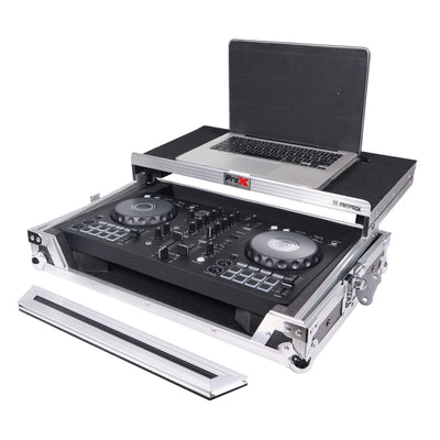 ProX ATA Flight Road Case For Pioneer DDJ-FLX4 DDJ-400 DDJ-SB3 DJ Controller with Laptop Shelf