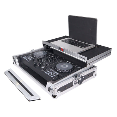 ProX ATA Flight Road Case For Pioneer DDJ-FLX4 DDJ-400 DDJ-SB3 DJ Controller with Laptop Shelf