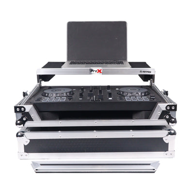 ProX ATA Flight Road Case For Pioneer DDJ-FLX4 DDJ-400 DDJ-SB3 DJ Controller with Laptop Shelf