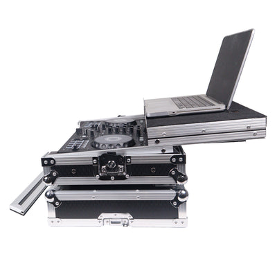 ProX ATA Flight Road Case For Pioneer DDJ-FLX4 DDJ-400 DDJ-SB3 DJ Controller with Laptop Shelf