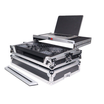 ProX ATA Flight Road Case For Pioneer DDJ-FLX4 DDJ-400 DDJ-SB3 DJ Controller with Laptop Shelf
