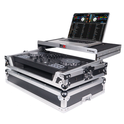 ProX ATA Flight Road Case For Pioneer DDJ-FLX4 DDJ-400 DDJ-SB3 DJ Controller with Laptop Shelf