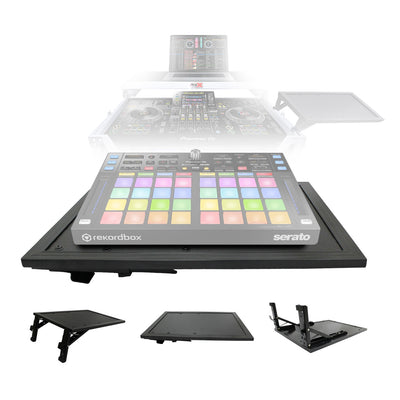 ProX Universal Side Shelf for Laptops Midi Controllers and Modular Devices