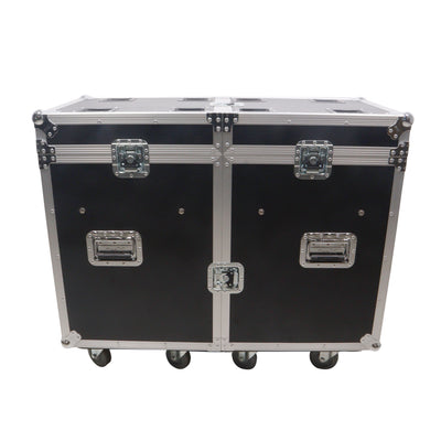 ProX ATA Flight Style Road Case for (2) Moving Head Lighting Fixtures with (6) 4 inch Casters