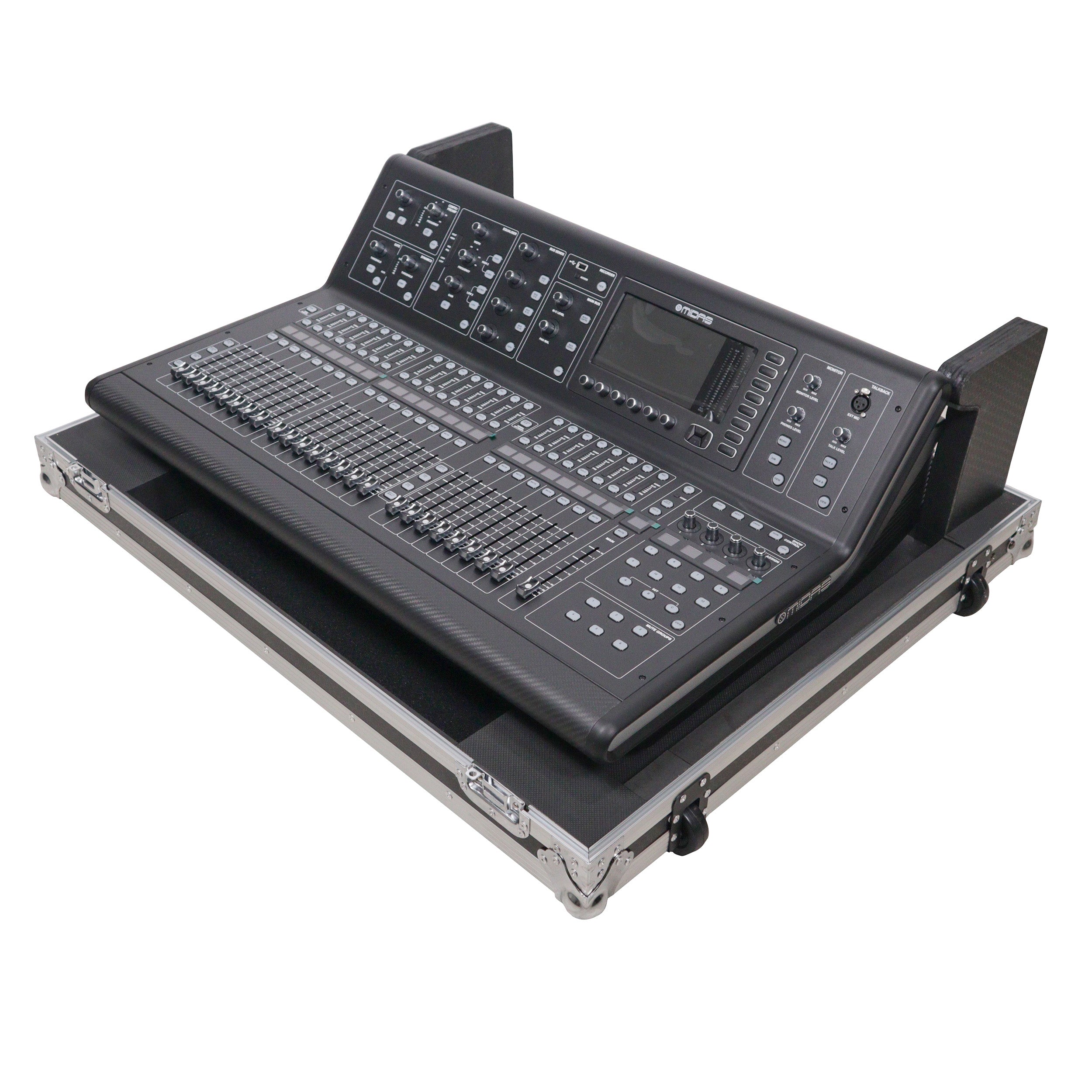 ProX ATA-300 Flight Style Road Case For Midas M32 Digital Mixer Console with Wheels