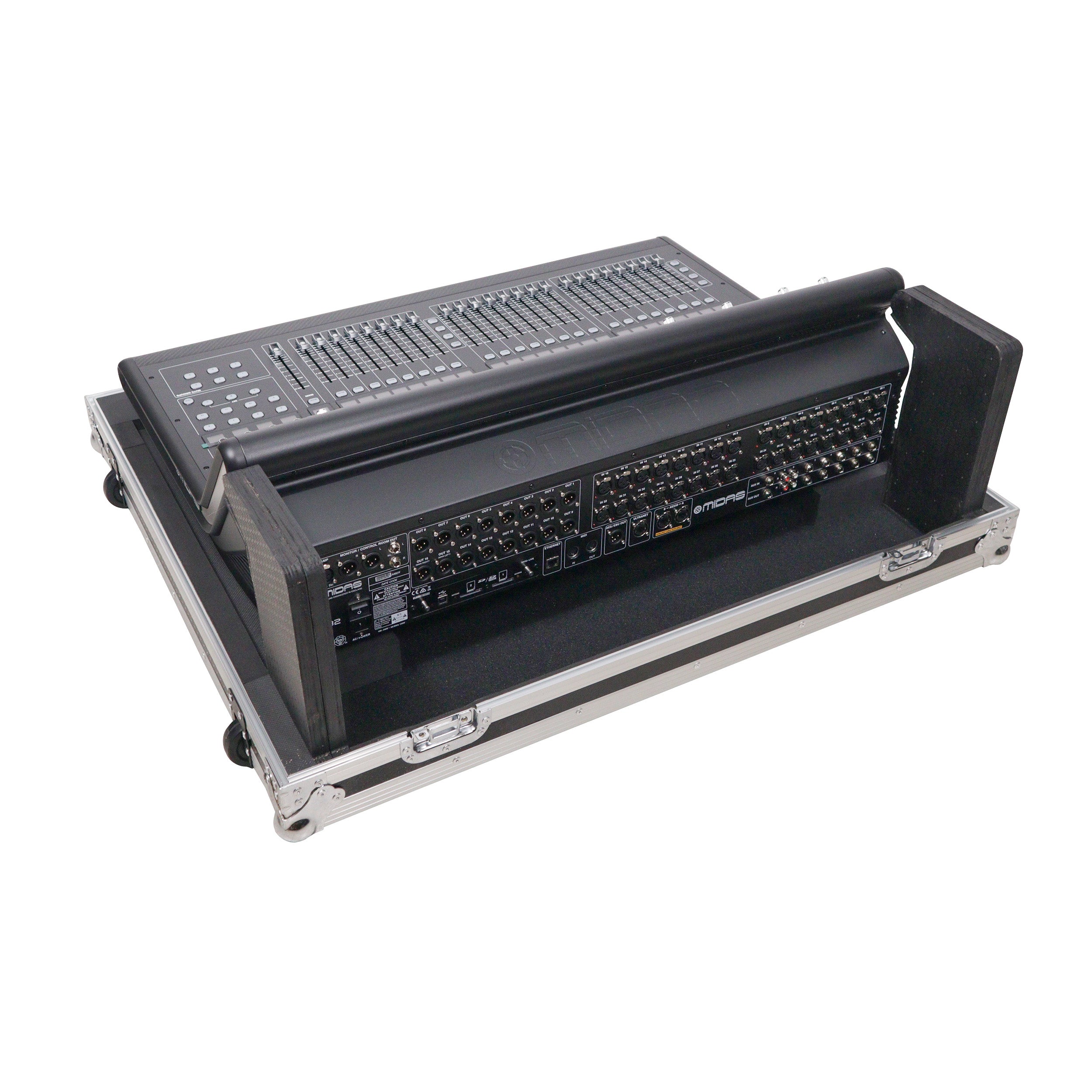 ProX ATA-300 Flight Style Road Case For Midas M32 Digital Mixer Console with Wheels