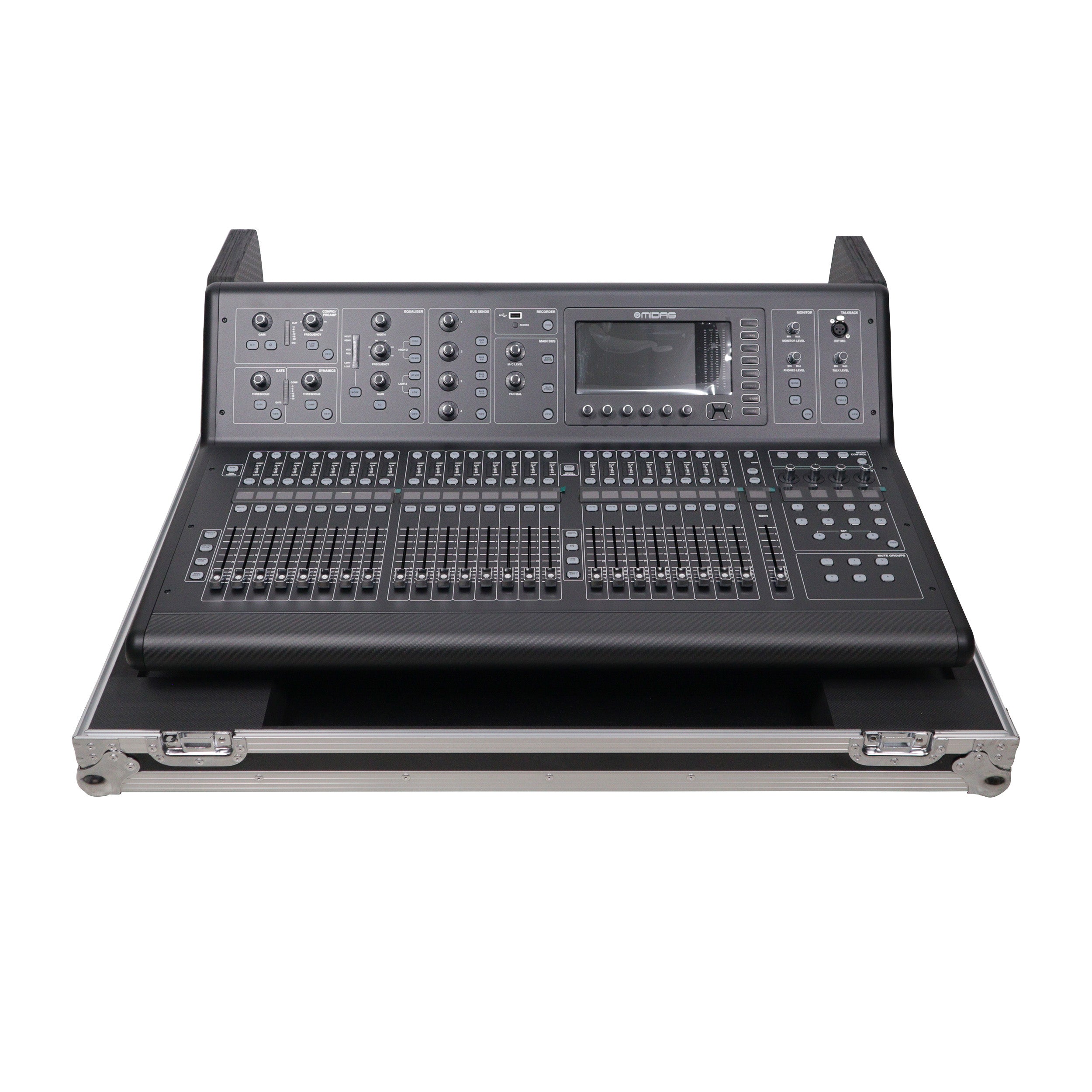 ProX ATA-300 Flight Style Road Case For Midas M32 Digital Mixer Console with Wheels