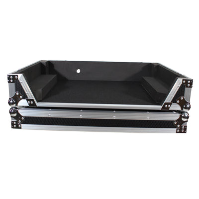 ProX ATA Flight Case For Denon PRIME 4 DJ Controller with 1U Rack Space and Wheels