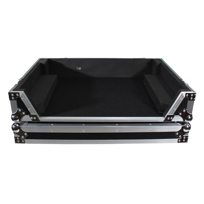 ProX ATA Flight Case For Denon PRIME 4 DJ Controller with 1U Rack Space and Wheels