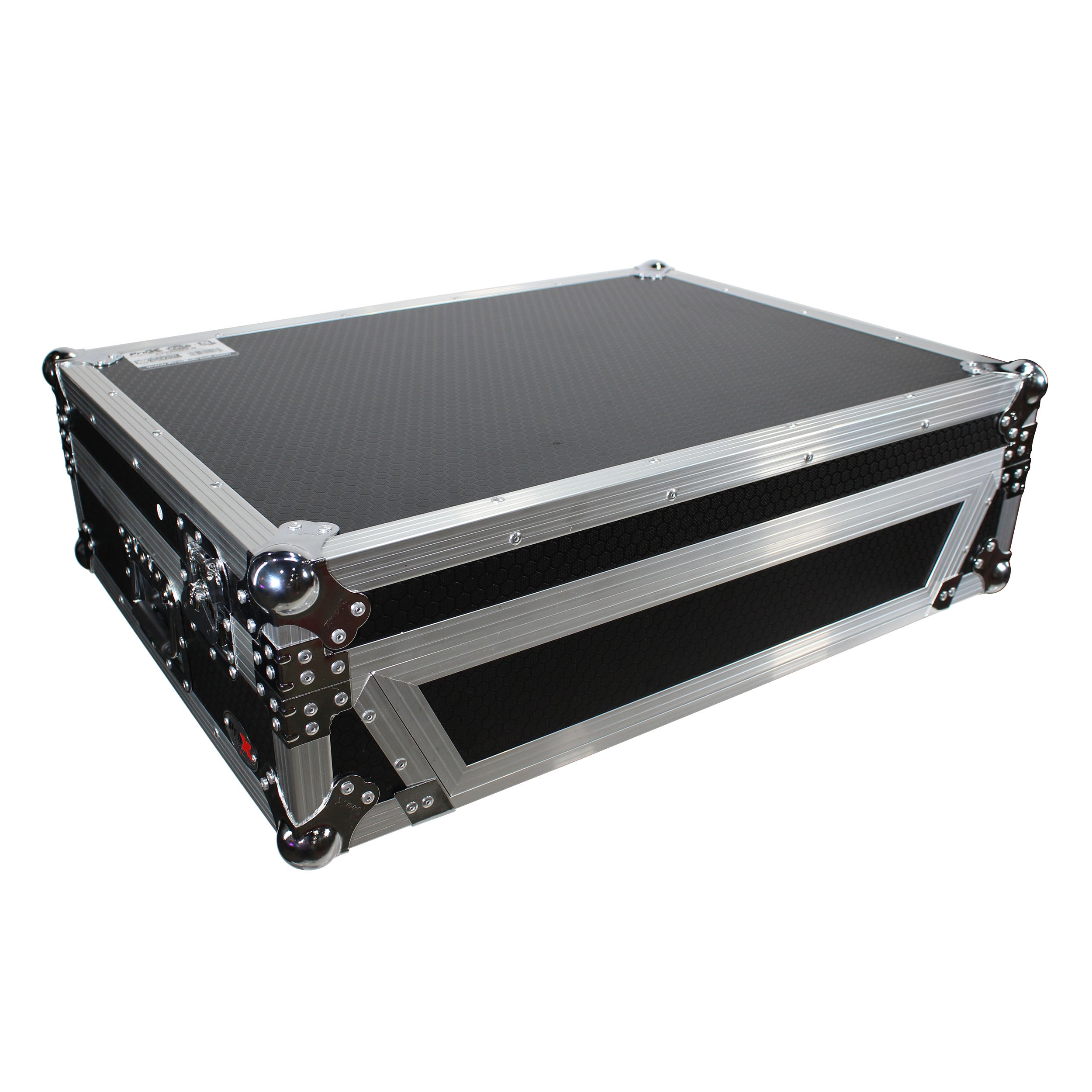 ProX ATA Flight Case For Denon PRIME 4 DJ Controller with 1U Rack Space and Wheels