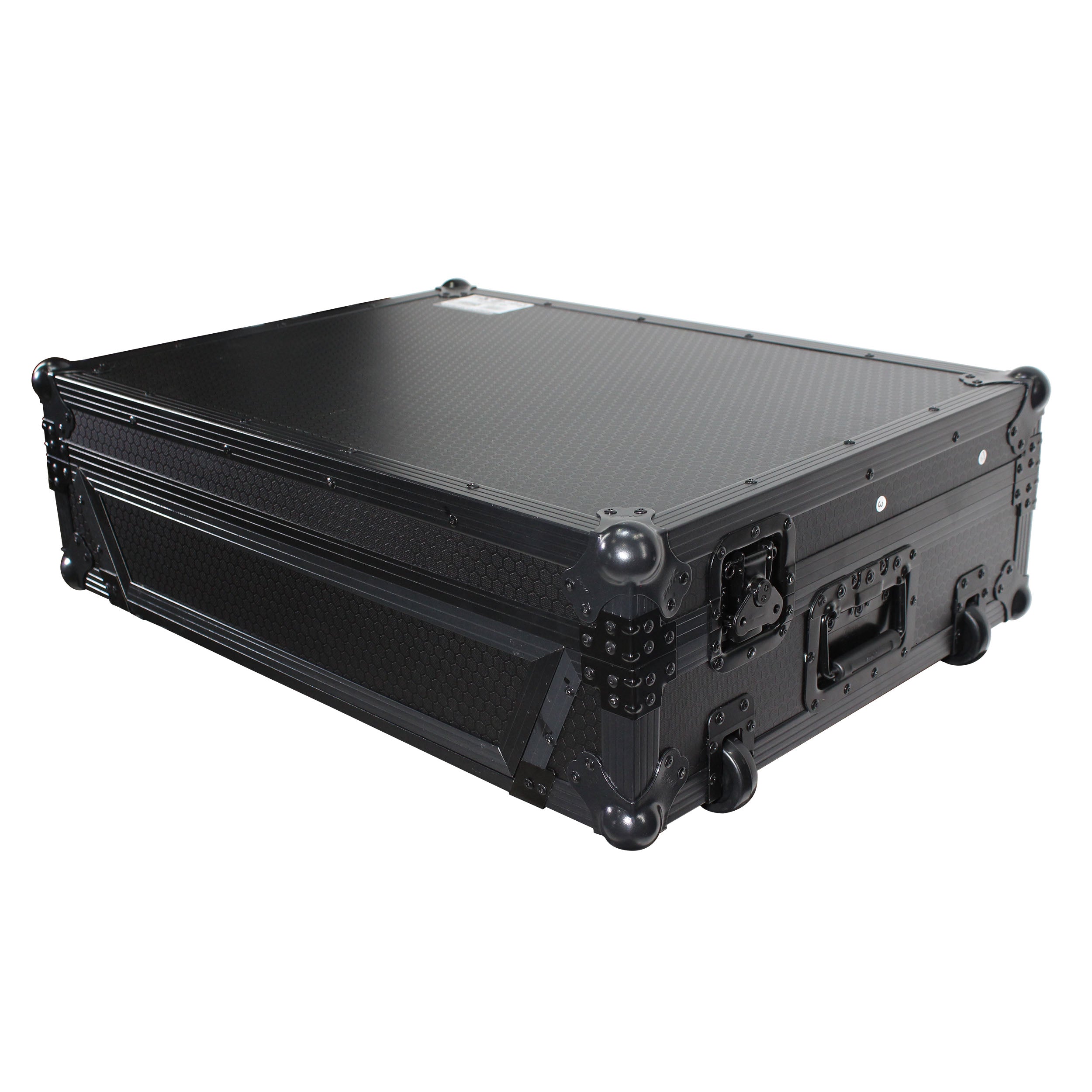 ProX ATA Flight Case For Pioneer PRIME 4 MK2 DJ Controller with 1U Rack Space and Wheels