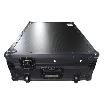 ProX ATA Flight Case For Pioneer PRIME 4 MK2 DJ Controller with 1U Rack Space and Wheels