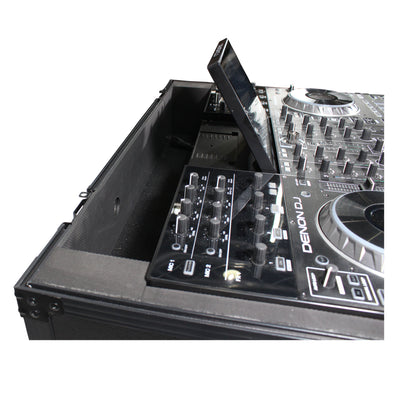 ProX ATA Flight Case For Pioneer PRIME 4 MK2 DJ Controller with 1U Rack Space and Wheels
