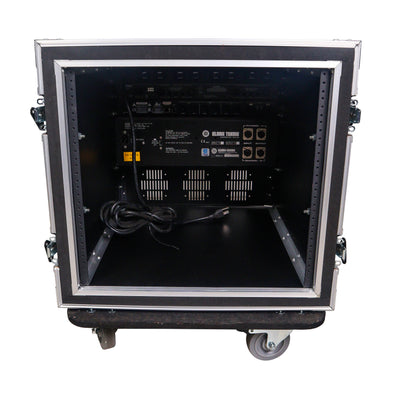ProX ATA Style 10U Space Shockproof Amp Rack Mount Case 20 inch Depth with Caster Wheels