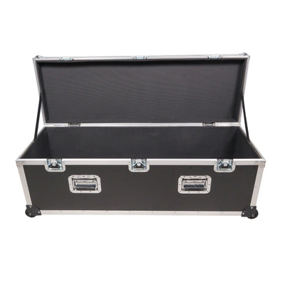 ProX ATA Utility Flight Travel Heavy-Duty Storage Road Case with Low Profile Wheels – 48x16x16 in. Exterior