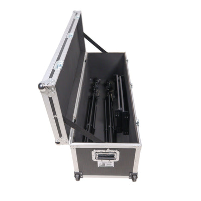 ProX ATA Utility Flight Travel Heavy-Duty Storage Road Case with Low Profile Wheels – 48x16x16 in. Exterior