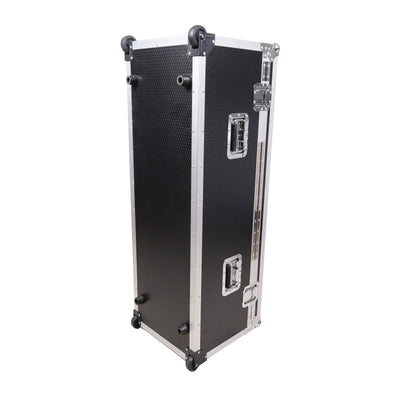 ProX ATA Utility Flight Travel Heavy-Duty Storage Road Case with Low Profile Wheels – 48x16x16 in. Exterior